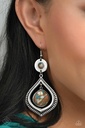 Western Jewelry Set with Multi Color Stone and Silver Frame - Fashion Fix - Clan