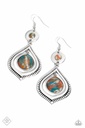 Western Jewelry Set with Multi Color Stone and Silver Frame - Fashion Fix - Clan