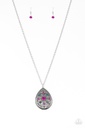 I Am Queen - Multi Color Pendant Necklace