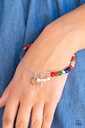 Dragonfly Earthy Stone Jewelry Set in Silver with Multi Color Beads - Fashion Fix - Need for Beads