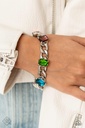Multi Color Jewelry Set in Silver with Crystals - Fashion Fix - Connected Powerhouse