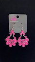 Colorfully Canopy - Pink Earrings